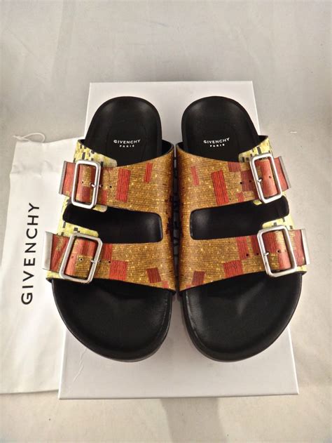 givenchy birkenstock|givenchy leather sandals.